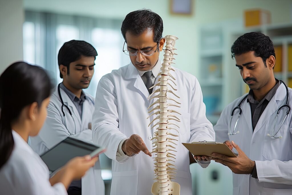 Doctor explains the Spine surgery